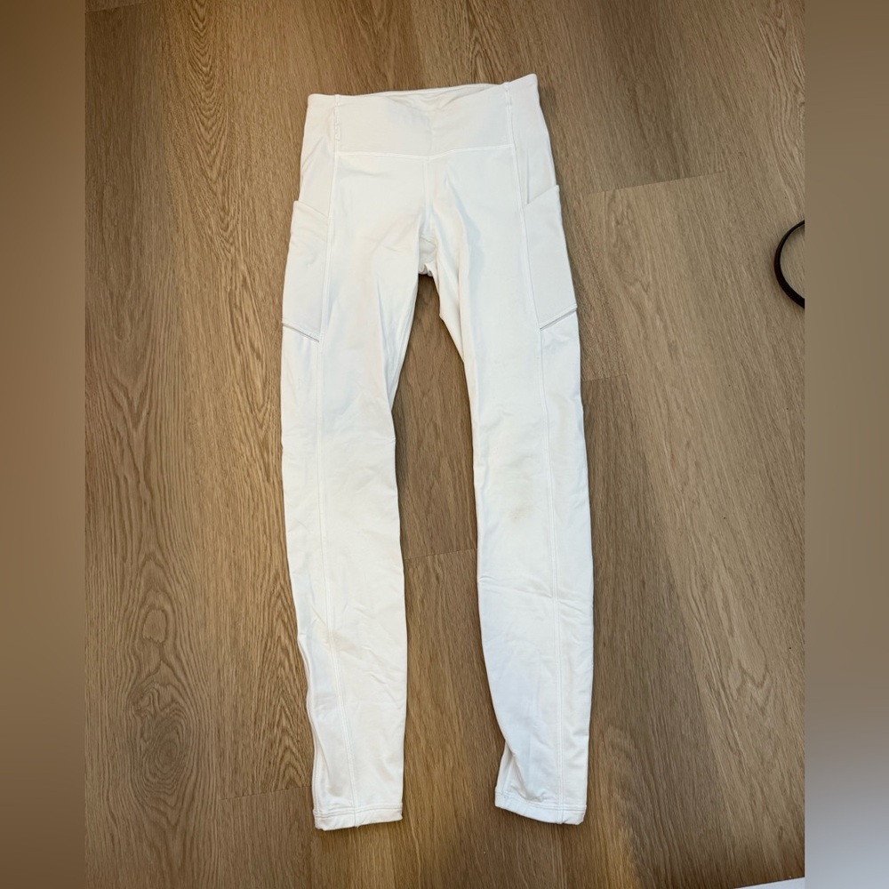 Lululemon White Leggings